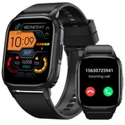 Smart Watch for Men Women with Bluetooth Dail Calls Speaker, 2.01 Touch Screen Smart Watch for Android iOS Phones with Waterproof