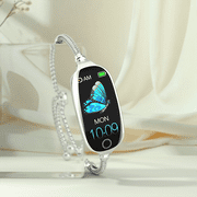 OEM Smart Watch for Women with Fitness & Sleep Tracker，Silver