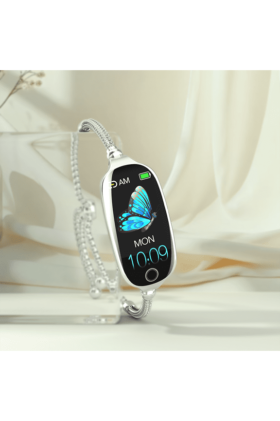 Smart Watch for Women with Fitness & Sleep Tracker，Silver