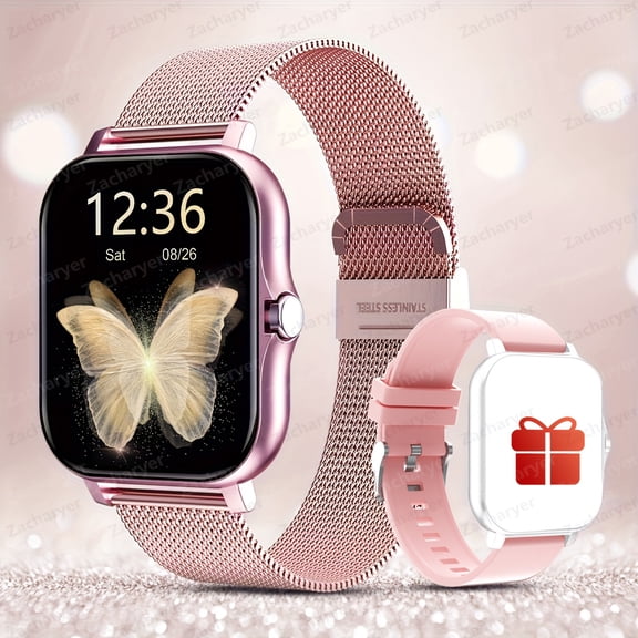 Smart Watch (receive/make Calls), Full Touch Screen Wireless Call Smart Watch, Information Reminder, Built-in Sports Mode, Sports Fitness Watch, for iPhone Android System