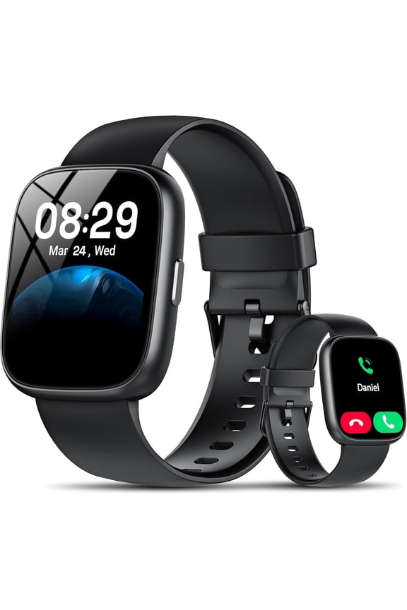 Smart Watch for Men Women with Alexa Built-in, 1.83" Fitness Watch with Bluetooth 5.3 Call, Smartwatch with 24/7 Heart Rate/Sleep Monitor, 110+ Sports, IP68 Waterproof Activity Tracker for Android iO