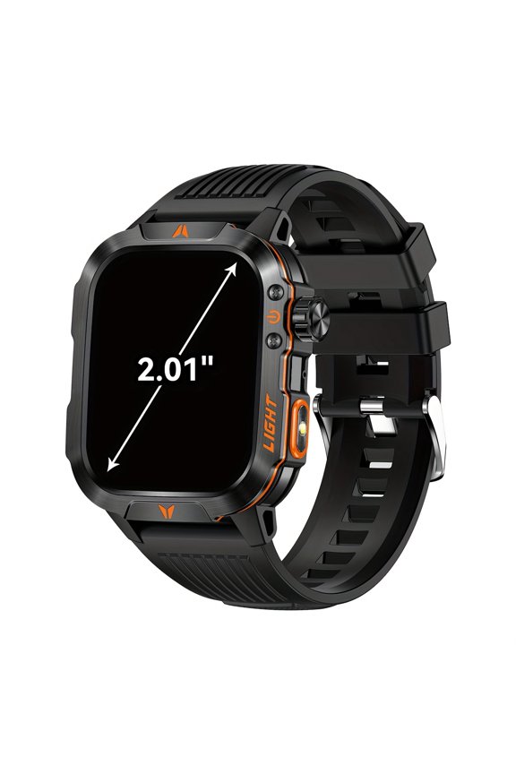 Smart Watch with Answer/Call, 100+ Sports Modes, Altimeter Barometer, 600mAh Battery, Fitness Tracker for Android