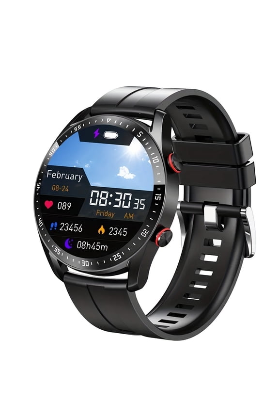 Smart Watch with Sleep Monitor & Wireless Call, Fitness Tracker with 20+ Sports Modes, SOS, AI Voice, Compatible with Android iPhone