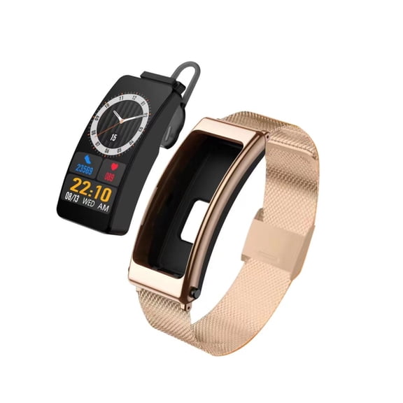 Smart Watch with Wireless Calling, Detachable Earphones and Activity Monitoring