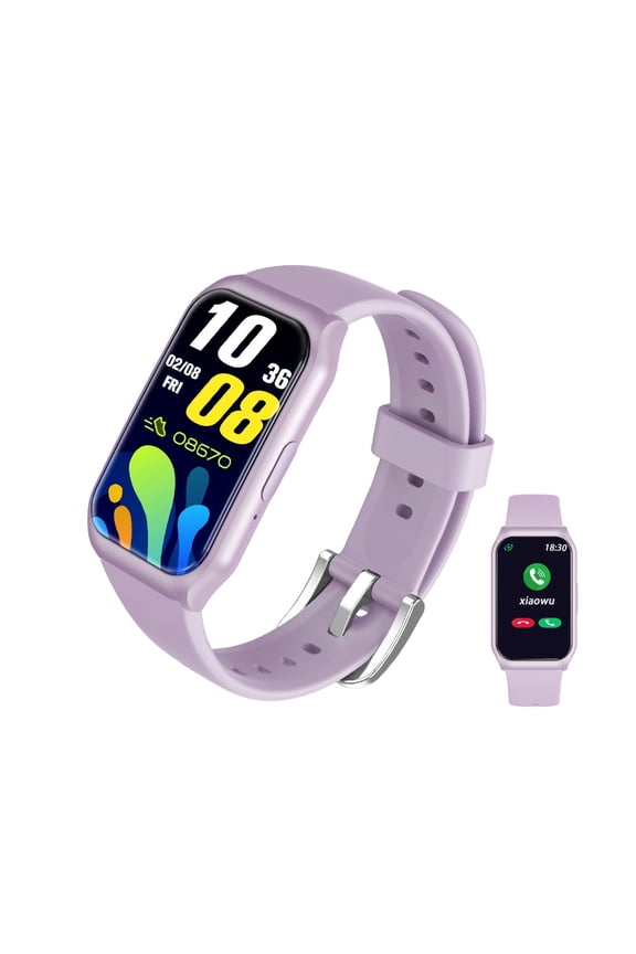 Smart Watch1.45" HD Touchscreen Bluetooth Calling,fitness watch110+ Sports Modes,IP68 Compatible with iOS 9.0 and Android 5.0 and above versions-Purple