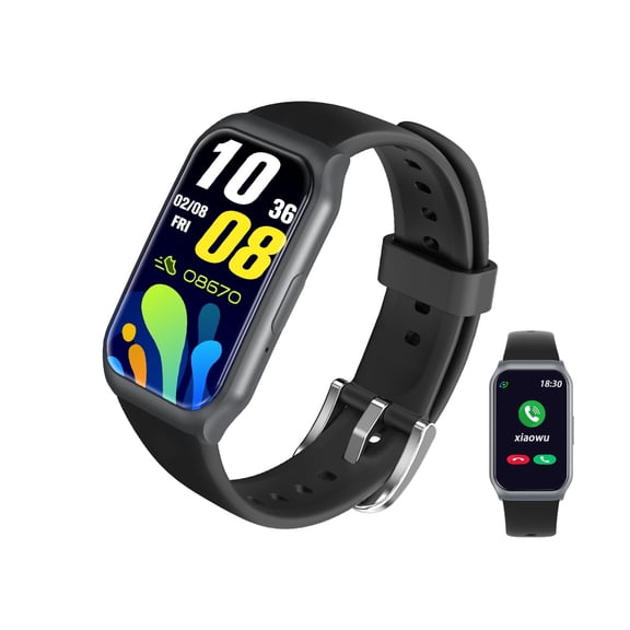 Smart Watch1.45" HD Touchscreen Bluetooth Calling,fitness watch110+ Sports Modes,IP68 Compatible with iOS 9.0 and Android 5.0 and above versions-black