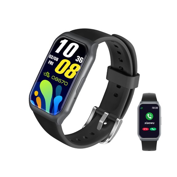 Smart Watch1.45" HD Touchscreen Bluetooth Calling,fitness watch110+ Sports Modes,IP68 Compatible with iOS 9.0 and Android 5.0 and above versions-black
