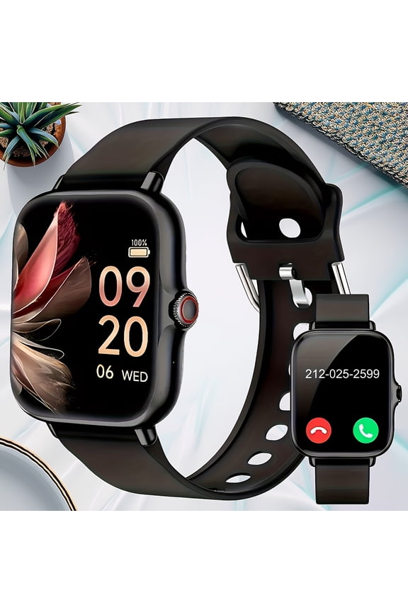 Smart Watches and Fitness Trackers for Men and Women, built-in multiple sports modes, compatible with iPhone and Android devices. Perfect Holiday Gifts