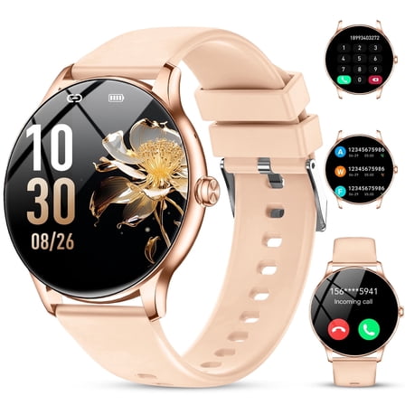 Smart Watches for Men Women, 1.39-inch HD Smartwatch Fits for iPhone Android, IP68 Waterproof Fitness Tracker with Bluetooth 5.4 Call(Answer/Make Calls), 30 Day Battery Life, 140+ Sport Modes