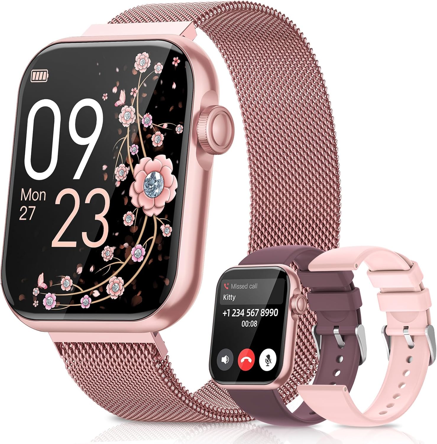 Smart Watches for Women,Fitness Tracker Smartwatch for Android Phones