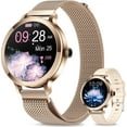 Smart Watches for Women (Make/Answer Call), 1.1" AMOLED Small Screen