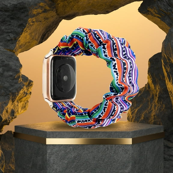 Smart Watches for Women Men - Hairband Strap Smart Watch Bands 42/44/45/49mm Interface Stretchy Reusable Bands Applicable To The Models 1-8 Generations And Other All Models