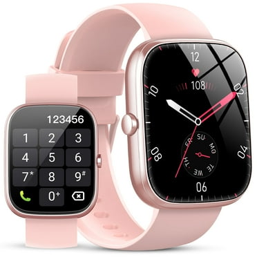 Smart Watches Fits for Women Smartwatch for Android Phones/iPhone Compatible Fitness Tracker with 100  Sports Modes 1.91" Womens Watch with Calls and Messages Female Cycle for Gift