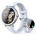 thumbnail image 1 of Smart Watches for Women, 1.27" HD Touchscreen Fitness Tracker with Bluetooth Calls, 100+ Sport Modes Ladies Smart Watch, IP68 Waterproof Fitness Activity Tracker, 1 of 7