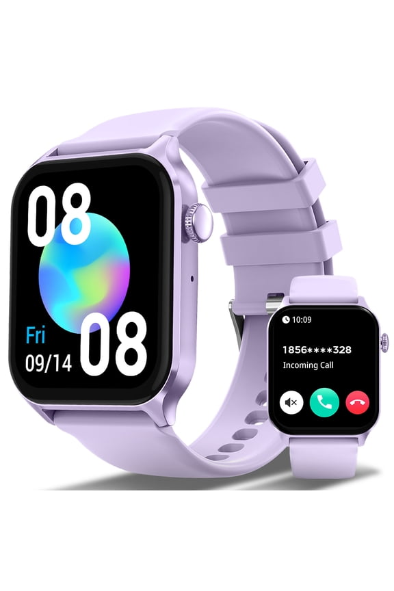 Smart Watches for Women, 4.6CM'' Outdoor Digital Fitness Watch with Multi-Function for Fitness, Daily Use, Compatible with IOS & Android