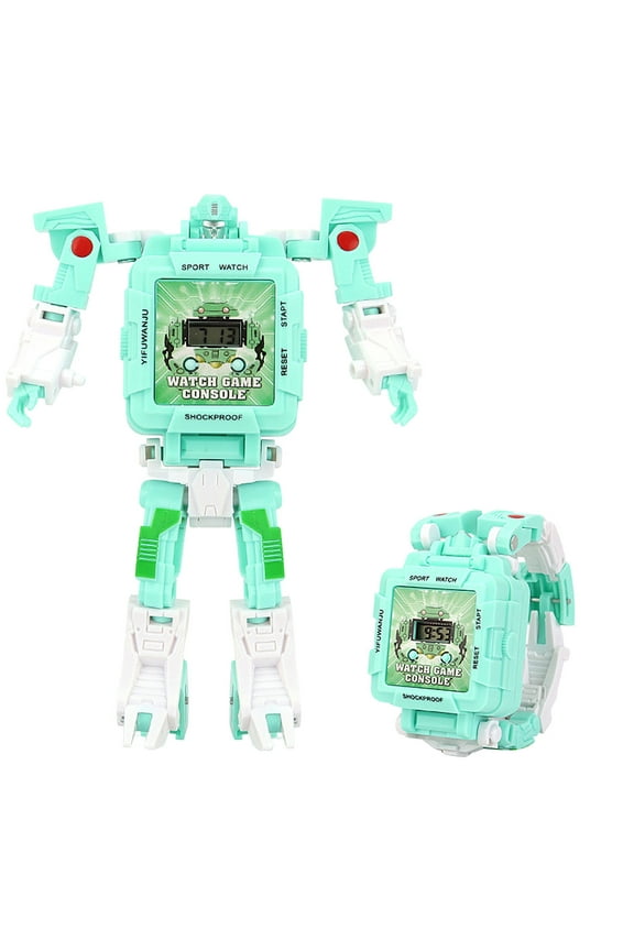 Smart Watches for Women Men - Deformable Gaming Watch Wearable Deformable Robot Watch Boys And Girls Birthday Gifts Christmas Gifts