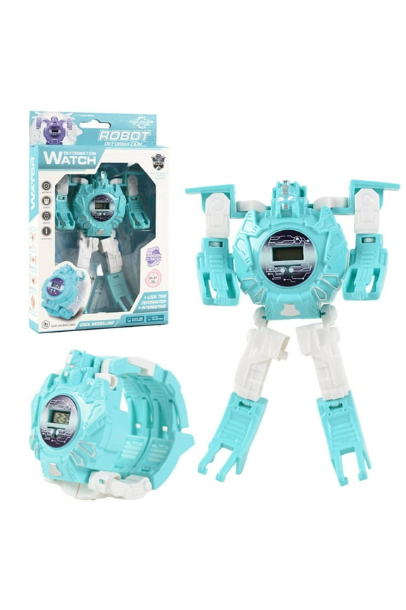 Smart Watches for Women Men - Electronic Deformation Watch Children Creative Manual Transformation Robot Toys