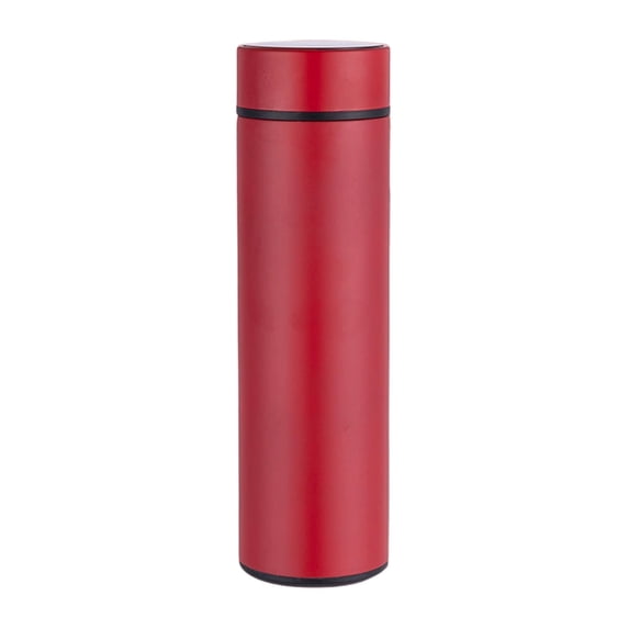 Smart Water Bottle with Temperature Display, 500ml Vacuum Insulated Cup, 316 Stainless Steel Travel Mug for Hot and Cold Drinks, Leak-Proof Lid with Tea Strainer