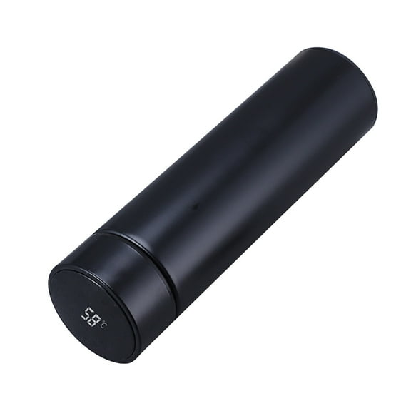 Smart Water Bottles with Digital Temperature Display Coffee Tea Infuser Bottle LED Touch Screen Thermal Cup Double Walled Insulated Stainless Steel Flask Leak Proof Travel Mug