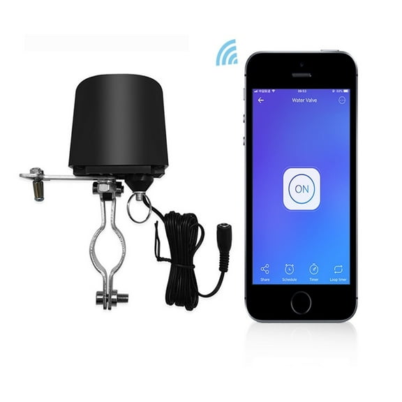 Smart Water Gas Valve Home Sensor Shutoff Voice/APP Remote Control Support Smart Wireless Control