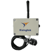 Risinglink Wi-Fi Water Level Monitor Alarm, High or Low Water Alert, 10 ft Float Sensor, Indoor/Outdoor Use