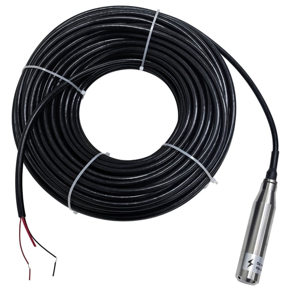 Smart Water Level Transducer Sensor Probe Submersible Water Pressure Sensor Tool 50m