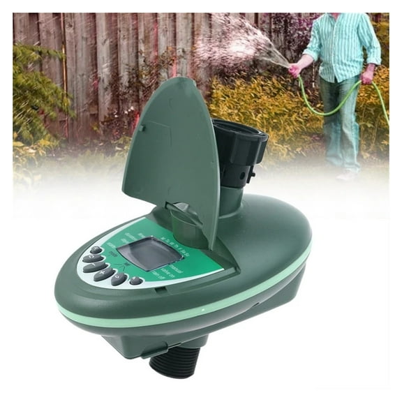 Smart Waterproof Garden Watering Timer | Programmable Irrigation Controller for Lawn & Yard | Auto Sprinkler System with LCD Display