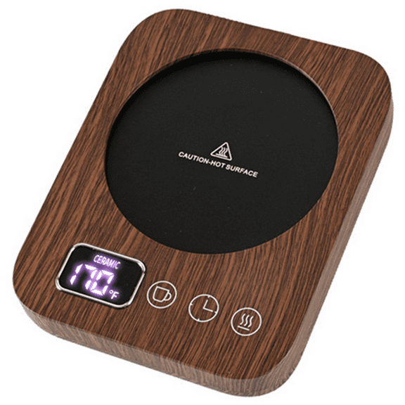 Smart ,Wax Candle Warmer Plate with Timer, Electric Coffee Auto Shut Off ,EU Plug