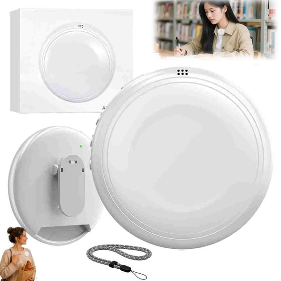 Smart Wearable Translator,English Spanish Voice Translation Device,Supports 133 Languages,Real-time AI Translation and LanguageLearning,Foreign Language Practice Partner,for Work,Travel,Communication
