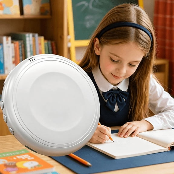 Smart Wearable Translator,Intelligent AI Translation Speaker, Bluetooth 5.4 Wireless Language Learning Device with Real-Time Speech Recognition and Pronunciation Correction for English Learners