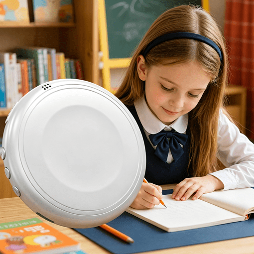 Smart Wearable Translator,Intelligent AI Translation Speaker, Bluetooth 5.4 Wireless Language Learning Device with Real-Time Speech Recognition and Pronunciation Correction for English Learners