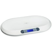 Smart Weigh 44lbx0.4oz Comfort Digital Baby Scale Infants Toddlers LCD Display