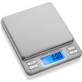 thumbnail image 1 of Smart Weigh Digital Pro Pocket Scale 500g x 0.01 Grams, Jewelry Scale, Coffee Scale, Food Scale with Tare, Hold and PCS Function, 2 Lids Included, Back-Lit LCD Display, 1 of 6