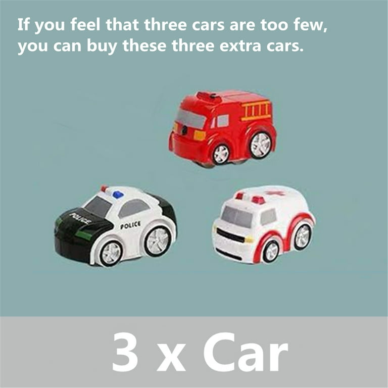 Smart Wheels Park and Learn Deluxe Garage Mini Pull Back Car Toys 2019 New Concept Car Big Adventure Track Toy for Kid