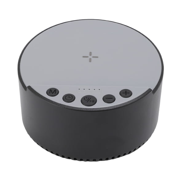 Smart White Noise Sound Machine for Sleep, 500mAh Portable Sleep Aid Therapy Device with 6 Calming Sound Effects (3.9 x 3.9 x 2.2 inches / 10.0 x 10.0 x 5.6 cm)