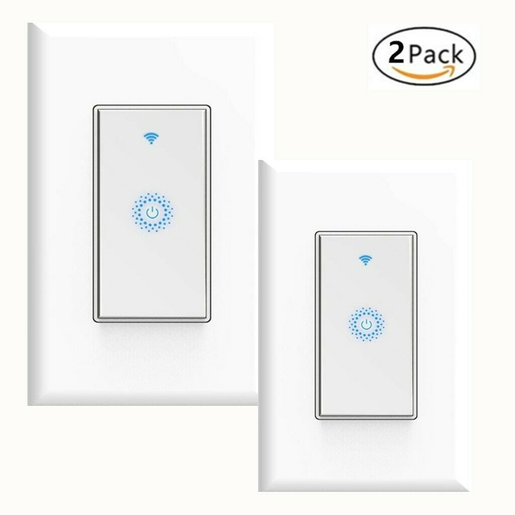 Smart Wall Switch Wireless Single Durable Fire Wire Home Light App Control  Kits