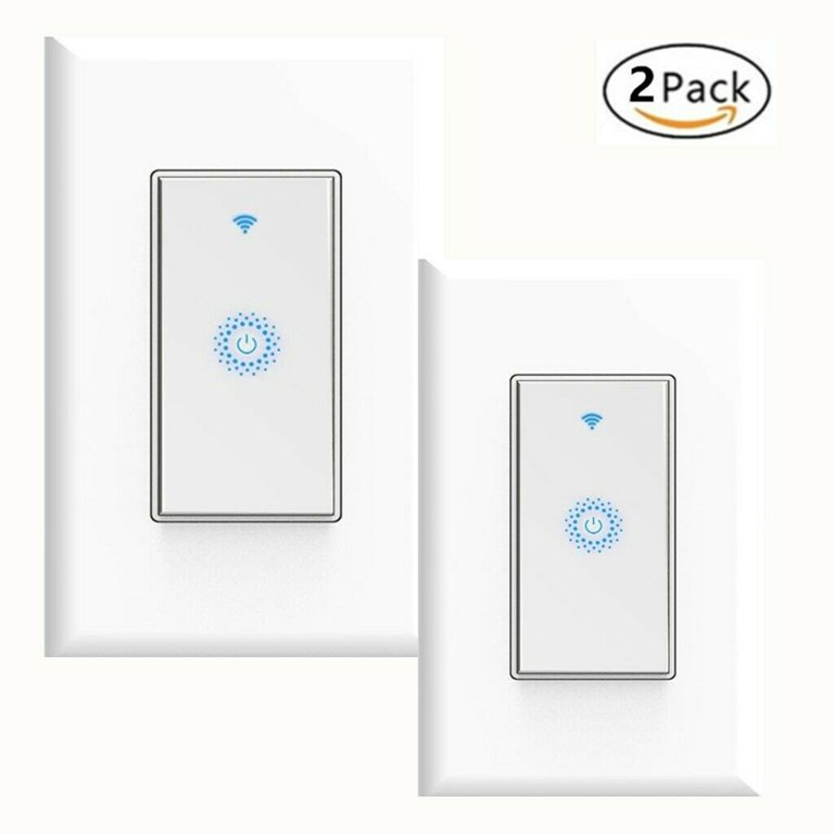 KS-602 US Wireless Smart Light Switch,15A US standard,Home Automation,Smart  Home and Remote Wifi Control,ETL Certificate