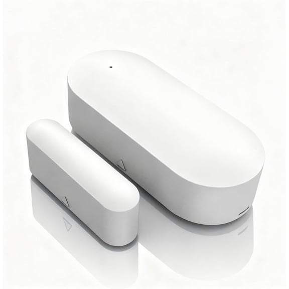 Smart WiFi Door and Window Sensor  Wireless Magnetic Contact with Real-Time App Alerts, Compatible Alexa, Google Home, IFTTT Home Security & Automation Monitor