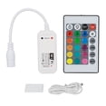 thumbnail image 1 of Smart WiFi LED Controller 4 Pin Cable RGB Led Strip Lights Wireless Controller with Remote Control for 5V Strip Lights, 1 of 8
