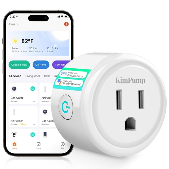 Smart WiFi Plug Compatible with Alexa and Google Home
