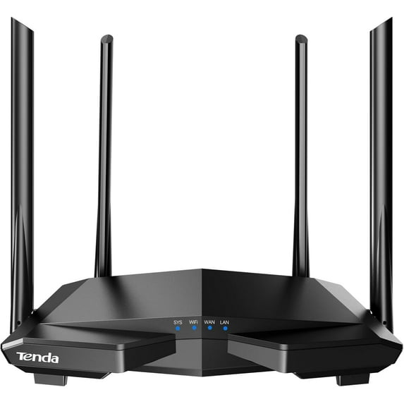 Smart WiFi Router, High Speed Dual Band Wireless Internet Router with Smart APP, 4 x 100 Mbps Fast Ethernet Ports, Supports Guest WiFi, Access Point Mode, IPv6 and Parental Controls