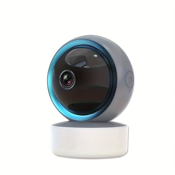Smart WiFi Security Camera with Mobile App Control, Live View, Recording & Two-Way Audio for Phone and PC