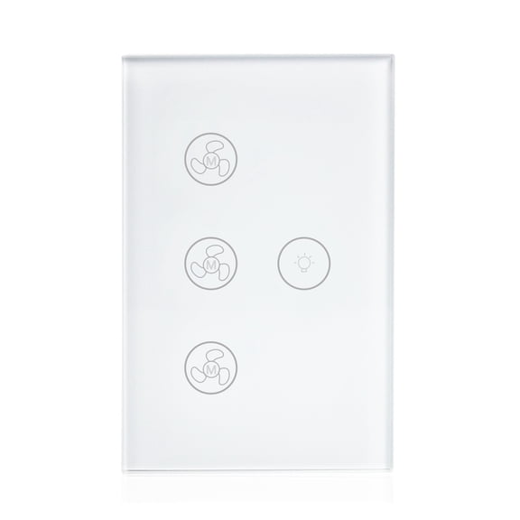 Smart WiFi Switch For Fan Light Compatible With Smart Life App Control ,Easy to Installation
