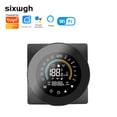thumbnail image 1 of Smart WiFi Thermostat Switch, Touchscreen Programmable, Alexa & Google Assistant Voice Control, Wireless LCD Panel, Remote Control, Smart Home Integration, 1 of 8