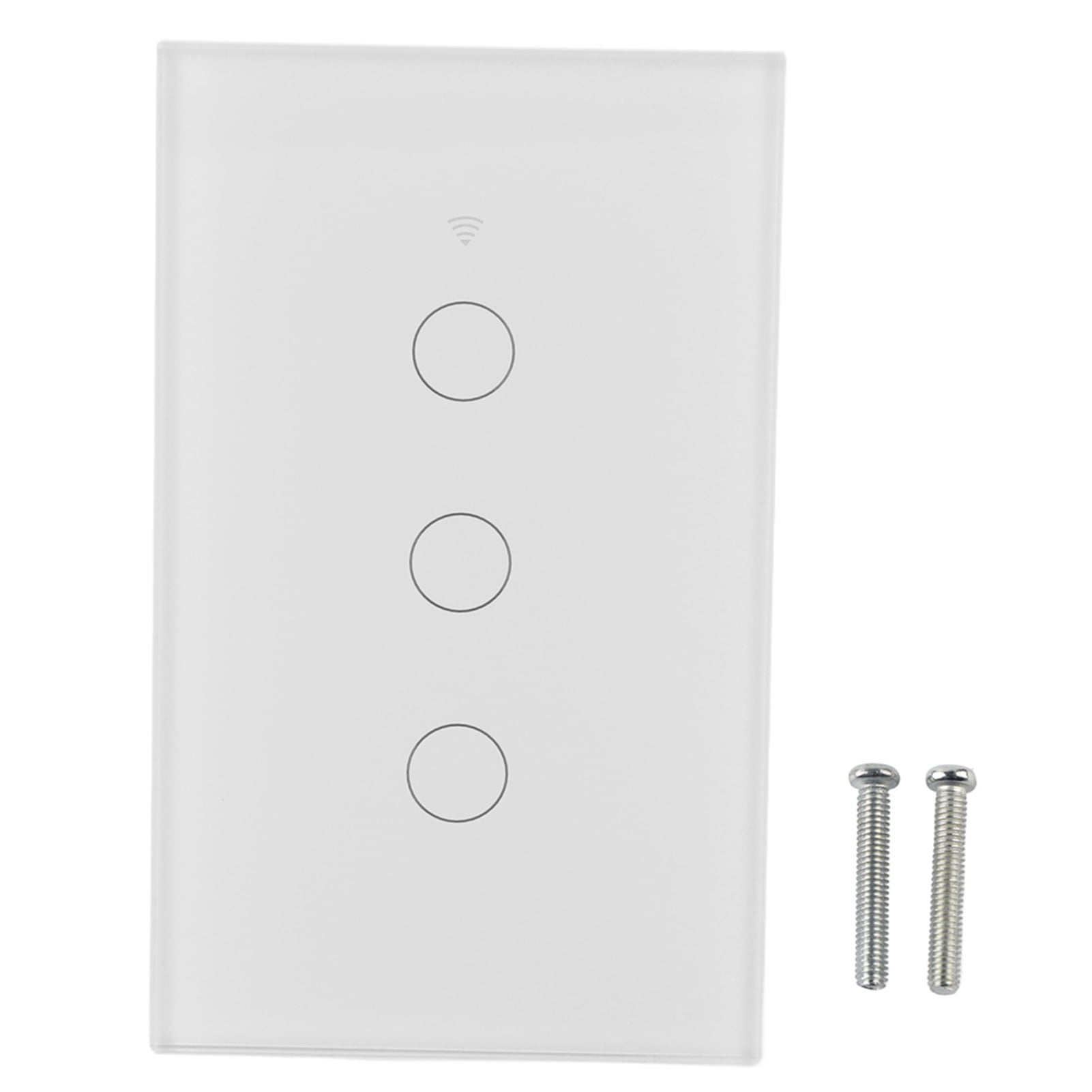 Smart WiFi Touch Light Switch, Alexa & Google Compatible, Single Circle