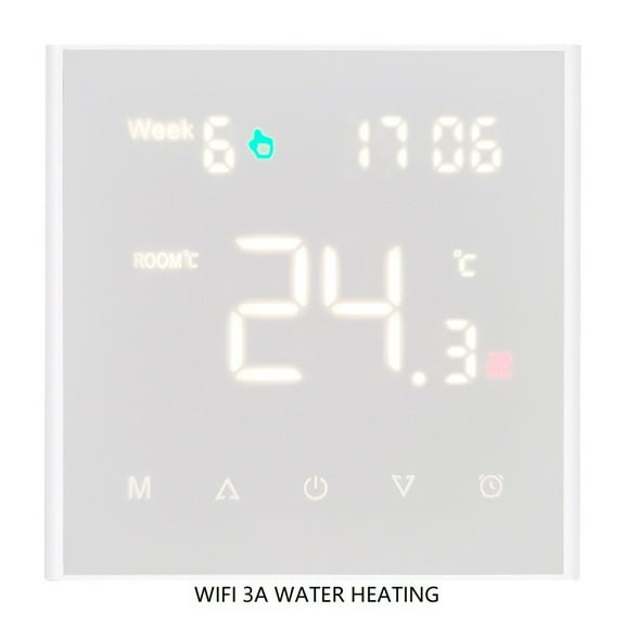 Smart Wifi Underfloor Heating Thermostat With For Alexa & For Gogle Home Control