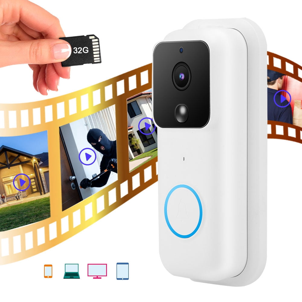 Smart Wifi Wireless , Infrared Night View Intercom System With PIR ...