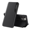 thumbnail image 1 of Smart Window Phone Case for Apple iPhone 16 Pro Max, TPU Leather Shockproof Protective with Magnetic Kickstand Phone Cover for Apple iPhone 16 Pro Max, Black, 1 of 11