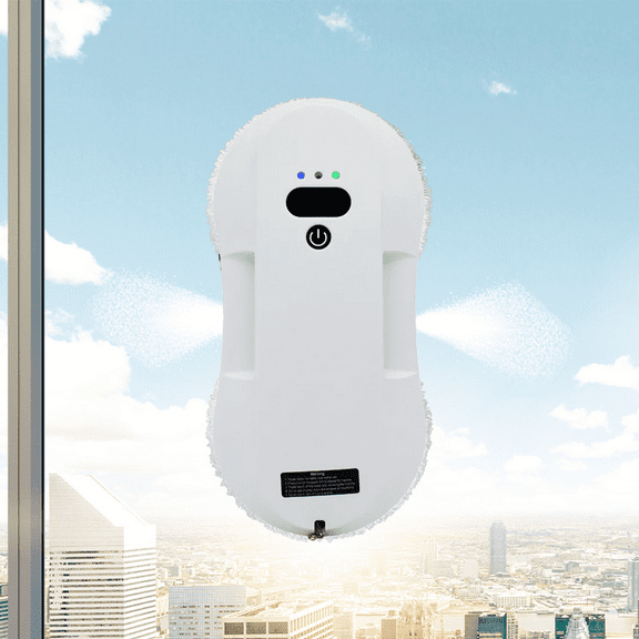 Smart Window Robot Cleaner, 6.2cm Ultra-thin/5600PA Suction/interactive