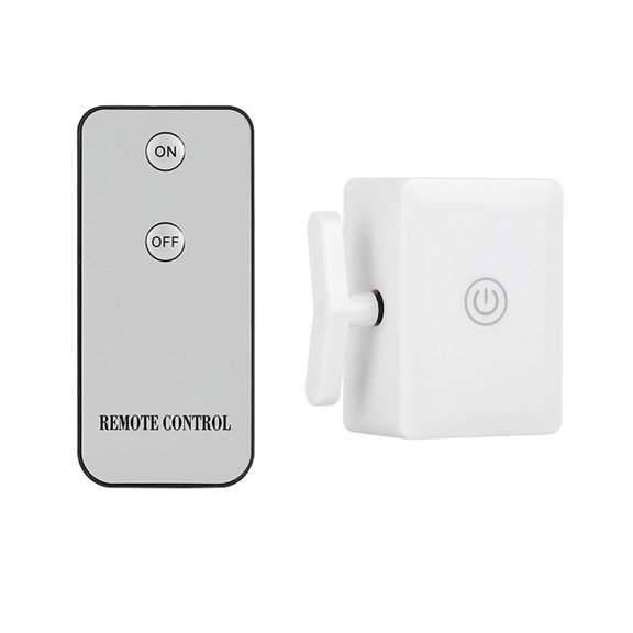 Smart Wireless Light Switch Controller, Remote Control Switch Button Pusher, No Wiring Required, Long Sensing Range, Turn Lights On/Off Remotely, Battery Operated, Easy Install